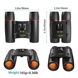 wholesale Mini telescopio de visión nocturna Binoculares PocketZoom Telescopio binocular militar óptico Plegable Senderismo Caza 126/1000M 11 LL