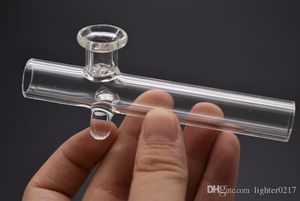 En gros mini laboratoires de qualité verre rouleau compresseur pipe à tabac pas cher fumer main sèche herbe cuillère tuyau bateau libre