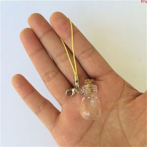 En gros Mini goutte d'eau bouteilles en verre pendentifs avec chaînes fermoir à homard pour bracelets collier 2016 nouveau 10pcsgood quantité Lgcut