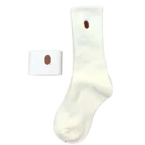 Witner – chaussettes en laine épaisse et chaude pour hommes, vente en gros, tête de singe brodée, chaussettes de noël Vintage, chaussettes colorées, cadeau k6