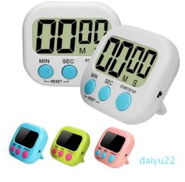 wholesale Temporizador de cocina digital magnético multifuncional Reloj Pantalla de alarma fuerte para cocinar Ducha Hornear Cronómetro Herramientas Gadgets