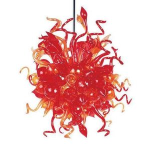 Venta al por mayor Lámparas de Murano Lámparas de araña AC 110-240V Fábrica profesional de China Fabricante Flor Lámparas colgantes de cristal Lámpara de estilo