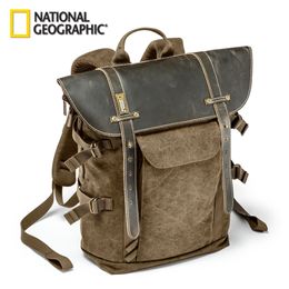 Groothandel National Geographic Africa Collection NG A5290 A5280 Laptop Backpack Digitale SLR -cameratas Canvas Photo Bag 201118