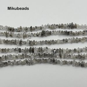 Groothandel Natuurlijke 37mm Herkimer Diamant Energie Quartz Onregelmatige Losse Kralen Voor Het Maken van Sieraden DIY Ketting Armband 240106