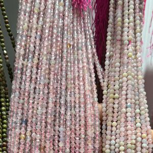 Perles de pierre précieuse naturelles en gros 2 mm 3 mm Stone Round Perles en vrac pour la fabrication de bijoux