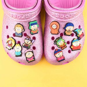 En gros Nouveau arrivée South Park Clog Charmr Charms Cartoon Designs For Clogs Chaussures Sacs de décoration Chaussures Accessoires