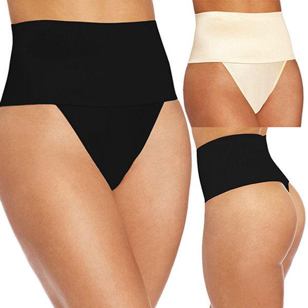 Vente en gros - Nouvelle arrivée femmes Sexy String taille haute Butt Lifter Body Shaper Tummy Control Panties