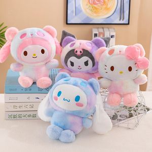 En gros nouveau coloré kuromi en peluche jouet mélodie jade gui chien poupée pacha chien