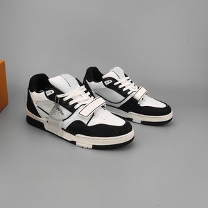 Vente en gros de nouveaux chaussures de créateurs Mode Entraîneur en relief Sneaker Noir Bleu Ciel Vert Denim Toile Luxurys Hommes Baskets Casual Plate-forme basse Femmes Entraîneurs de massage