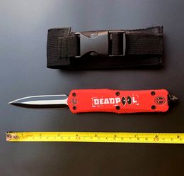 En gros nouveau couteau tactique couteau pliant couteaux de survie en plein air avec poignée en alliage zinc-aluminium