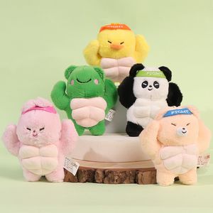 NUEVA NUEVA HERCULES PLUSH PARGADO PENDIENTES DE CAREATOR DE ALIMENTO PAREDOR DE CERVIA PANDA PANDA PANDA Muñeca