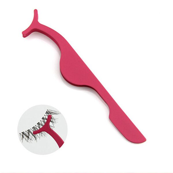 En gros Nouvelle Vente Chaude Faux Cils Applicateur Auxiliaire Remover Nipper Pince À Épiler Clip Maquillage Outil Livraison Gratuite