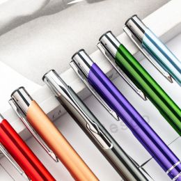 en gros nouveau métal ballpoint stylos à balle ball bron-stylo signature Business Pen Office School Student Papery Gift 13 couleurs personnalisable dbc