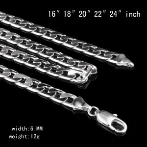 Venta al por mayor NUEVA NOCHE NOBLE Moda 925 mujeres hombres 4mm Snake Style Necklace Colgante Joyería 24 pulgadas Precio de fábrica Envío gratis