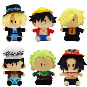 Groothandel nieuwe producten één stuk plush speelgoed Luffy Joe Basolon Leuke actiefiguren Children's Games Playmate Holiday Gifts