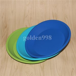 wholesale Plateau en silicone de forme ronde Récipient de qualité alimentaire, Récipient à vaisselle profonde en silicone pour aliments / fruits / cire