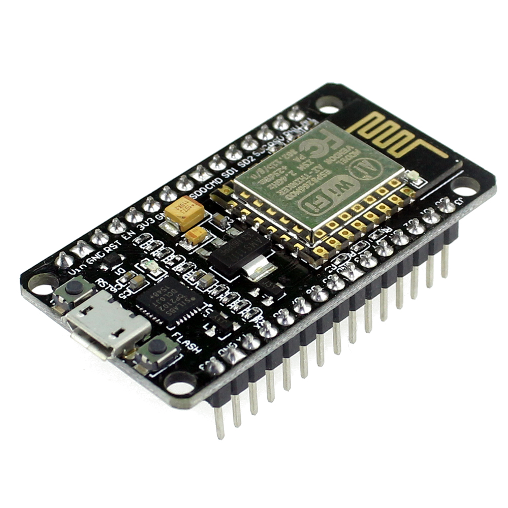 卸売-新しいワイヤレスモジュールNodeMcu Lua WIFIモノのインターネット開発ボードベースのESP8266、PCBアンテナおよびUSBポートノードMCU付き