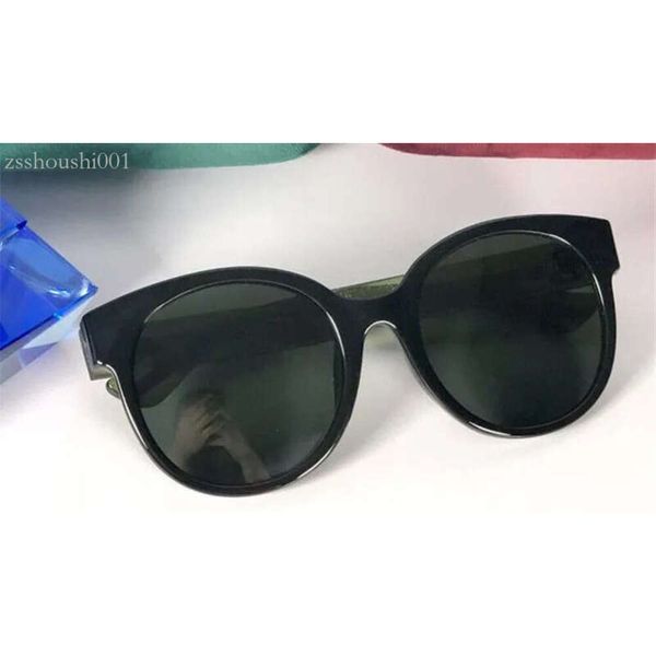 Grandes de marque en gros de la marque de marque 0035 Cat Eye Frame Sunglasses Fashion Show Design Summer Style avec boîte 347b