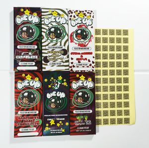 Groothandel nieuwste lege één Up Packing Boxes Milk Chocolate Bars Vegan 3,5 gram per bar Oneup Cookiesbox Gream Wrappers Packaging Pack -pakketbox