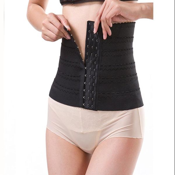 Gros-nouvellement conception femmes femme taille chaude ventre ceinture ceinture noir corps shaper sous le buste contrôle corset 160225