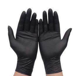 groothandel Nitril wegwerphandschoenen Zwarte handschoenhandschoenen Industrieel Poedervrij Latexvrij Ppe Garden LL