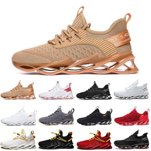 Vente en gros hommes non-marques femmes chaussures de course lame slip sur triple noir blanc rouge gris Terracotta Warriors mens gym formateurs sports de plein air baskets 39-46