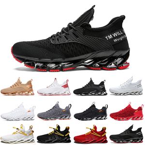 Vente en gros hommes non-marques femmes chaussures de course lame slip sur triple noir blanc rouge gris Terracotta Warriors mens gym formateurs sports de plein air baskets taille 39-46