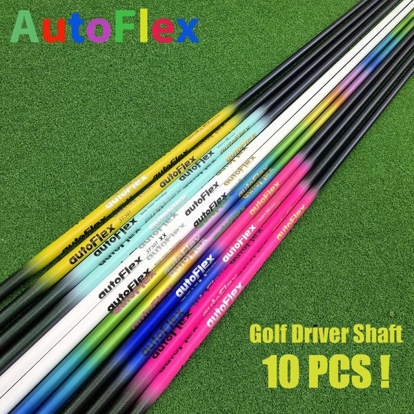 Al por mayor de 10 piezas de conductores Autoflex Drivers eje de clubes de golf multicolor SF405SF505SF505XSF505XX Grafito se puede mezclar y combinar 240528