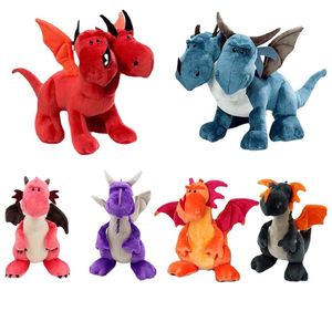 Groothandel van schattige zwarte Dragon Plush Toys voor gamingpartners voor kinderen, Valentijnsdaggeschenken voor vriendinnen, huizendecoratie