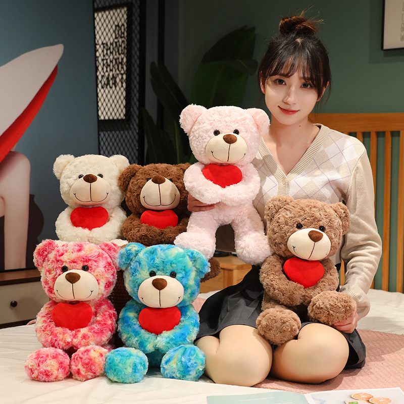 Groothandel in schattige knuffels van teddyberen voor kinderspellen, spelpartners, vakantiegeschenken, slaapkamerdecoratie