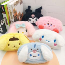 Nouveaux sacs à stylos mignons en peluche de dessin animé Jade Guigou mélodie, boîte de papeterie mignonne pour étudiante féminine, vente en gros