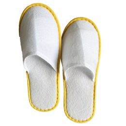 Groothandel van de niet-slippers niet-slippers van de fabrikant voor reizen, hotels, thuis- en gastgebruik, multi-kleuren ademende en zachte wegwerplanten