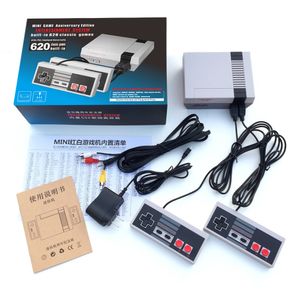 Vente en gros de consoles de jeux mini NES TV Consoles de jeux 8 bits Consoles classiques européennes et américaines rouges et blanches Avec 620 jeux FC intégrés