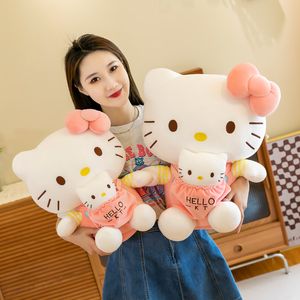 Vente en gros de nouvelle poupée KT mère-enfant Kitty en peluche KT poupée cadeau d'anniversaire pour fille