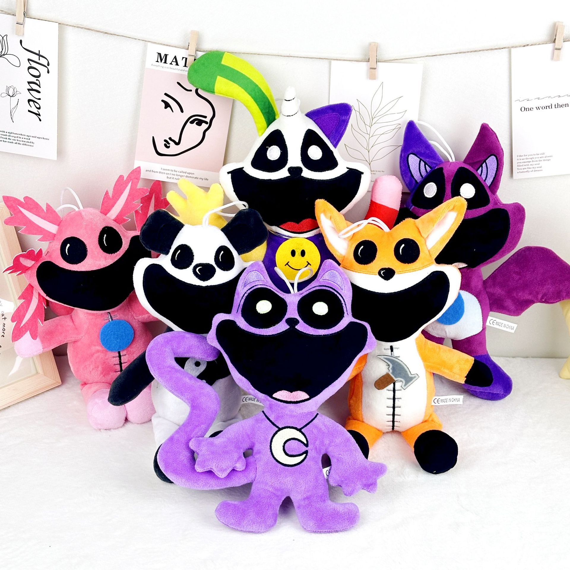 All'ingrosso di nuove creature sorridenti Sorrisi horror Giova bocca di peluche di peluche serie di peluche giocattoli per bambini giochi per bambini