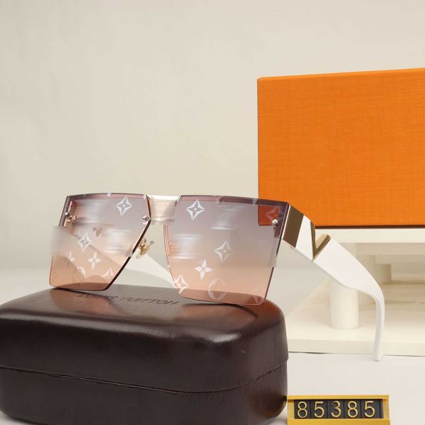 Vente en gros de lunettes de soleil New Lvjia High Definition Fashion Square Premium Style Lunettes de soleil 58358