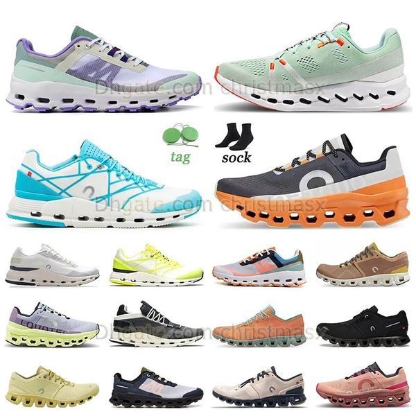 Vente en gros sur Cloud Chaussures de course Cloudmonster Eclipse Curcuma Cloudnova Z5 Blanc Cyan Cloudsurfer Creek Blanc Cloudvista Frost Mineral Hommes Femmes Sneaker Entraîneur