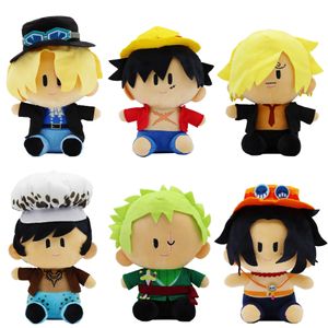 Gros jouets en peluche une pièce Luffy Joe Basolon figurines d'action mignonnes jeux pour enfants Playmate anniversaire