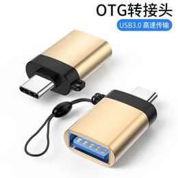 Groothandel OTG Adapter Type-C naar USB 3.0 Adapter Hangende touw Mobiele telefoon Verbinding Muis USB-drive