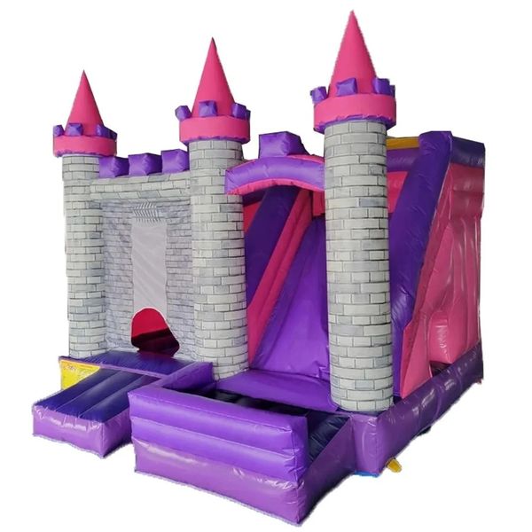 wholesale actividades al aire libre 13x13ft-4x4m Boda inflable Rebote Casa blanca Fiesta de cumpleaños Jumper Castillo hinchable Soplador de aire envío gratis a su puerta-08