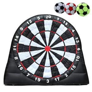 wholesale Jeux de plein air PVC Jeu de fléchettes gonflable Sport Kick Set Cible de football Fléchettes de football Fléchettes pour divertissements