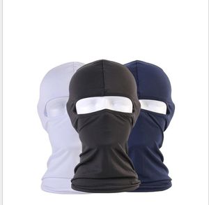 En gros Protection Extérieure Full Face spandex Balaclava Chapeaux Ski Cou Cyclisme Masques Moto Vélo Visage Masque Tactique Capuche