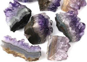 Groothandel Party Favor Amethyst Cluster, Clusters voor Hekserij, Raw Amethist, Amathesis Crystal, Amythestyst Geode Cave, Medium