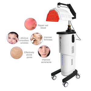 Groothandel PDT LED Fotodynamische gezichtssauna's Skin Huid Verjonging Acne PDT LED LICHT THERAPIE GEZICHT EQUIPOO DE BELLEZA CHROMOTHERAPY LICHT