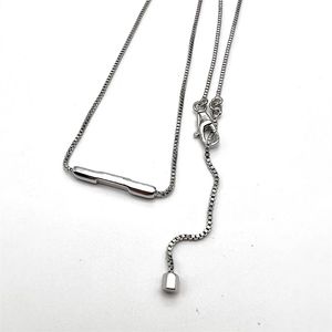 Groothandel hanger ketting mode voor mannen vrouwen vliegtuig brief ontwerpers sieraden heren dames trendy persoonlijkheid sleutelbeen ketting kettingen