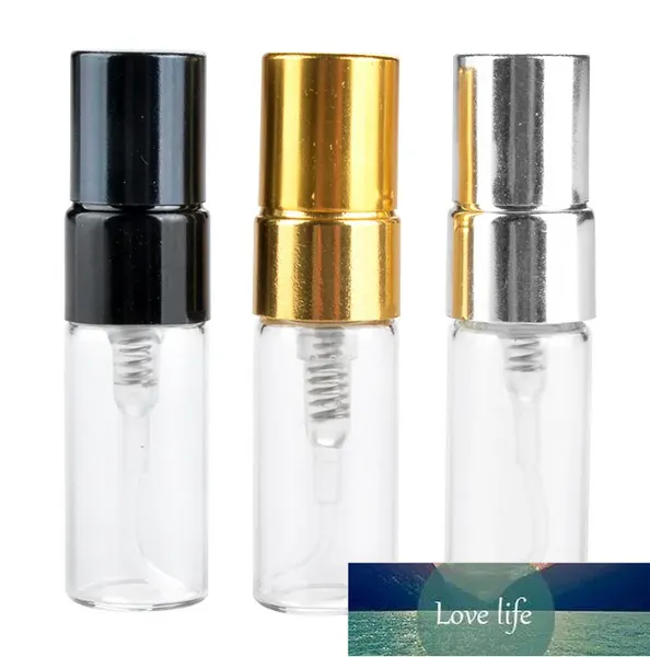 Bouteille de parfum en gros Mini bouteille de pulvérisation vide Bouteille en verre d'atomiseur rechargeable Livraison gratuite 2 ml sortie d'usine