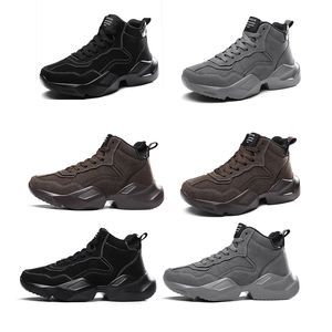 Groothandel platform mannen vrouwen outdoor schoenen triple grijs zwart bruin bewaren warme comfortabele trainer designer sneakers maat 39-44