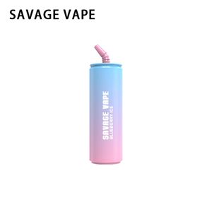 Groothandel Populaire Savage Colafles 8000 Rookwolken Wegwerp E-sigaret 650mAh Oplaadbare Pre-Install 20ml Randm Tornado 5% Bladerdeeg 8000 Vape