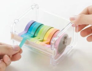 groothandel Populair Briefpapier Masking Tape Cutter Washi Tape Organizer Cutter Kantoor Tape Dispenser Kantoorbenodigdheden XB1 LL