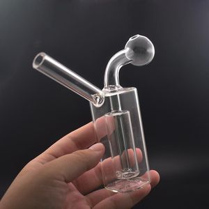 wholesale tuyau de brûleur à mazout en verre portable matrice de cage à oiseaux en ligne perc mini recycleur eau dab rig bong